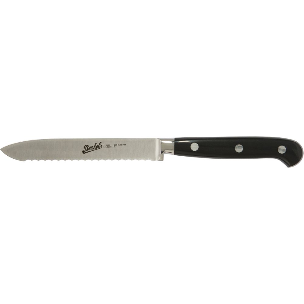 Adhoc Glossy Black - Utility knife 12cm