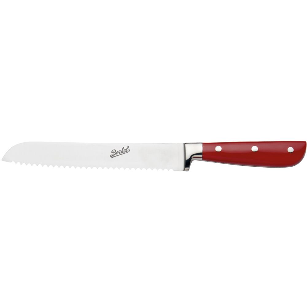 Classic Line glossy red - Bread knife 20cm
