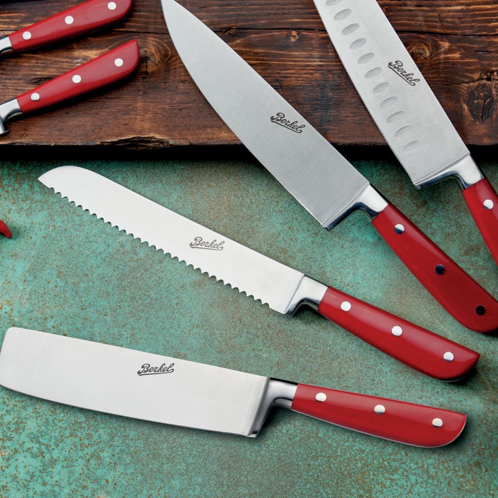 Classic Line glossy red - Cook's knife 20cm