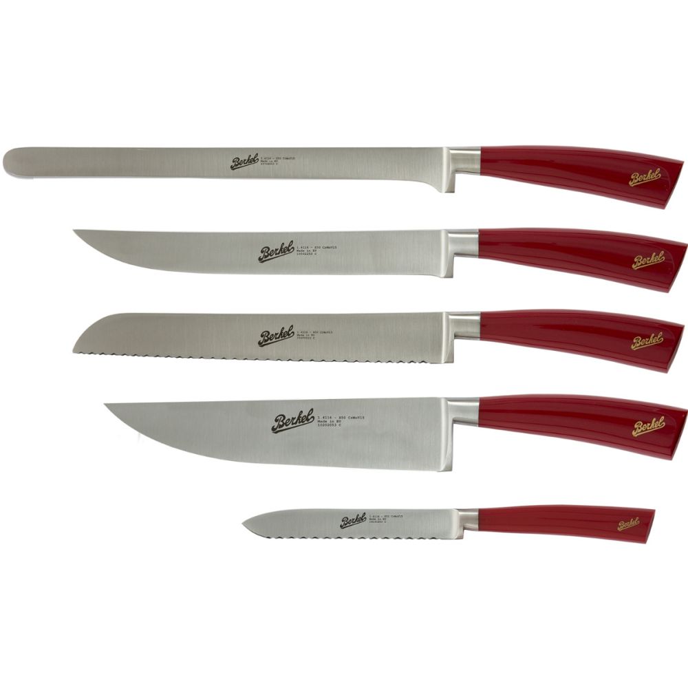Elegance Red - Chef Set 5 pcs
